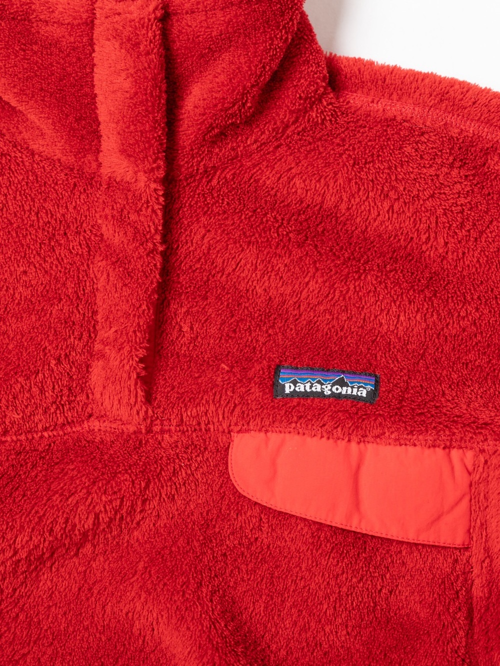 Patagonia Red Retro Fleece Pullover
